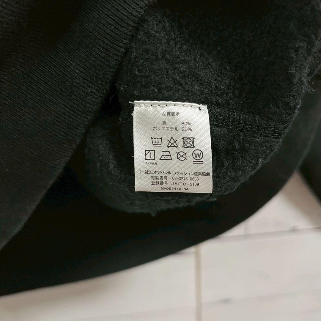 1【人気Lサイズ】ココロブランド☆両面ロゴ ビッグロゴ パーカー☆7394