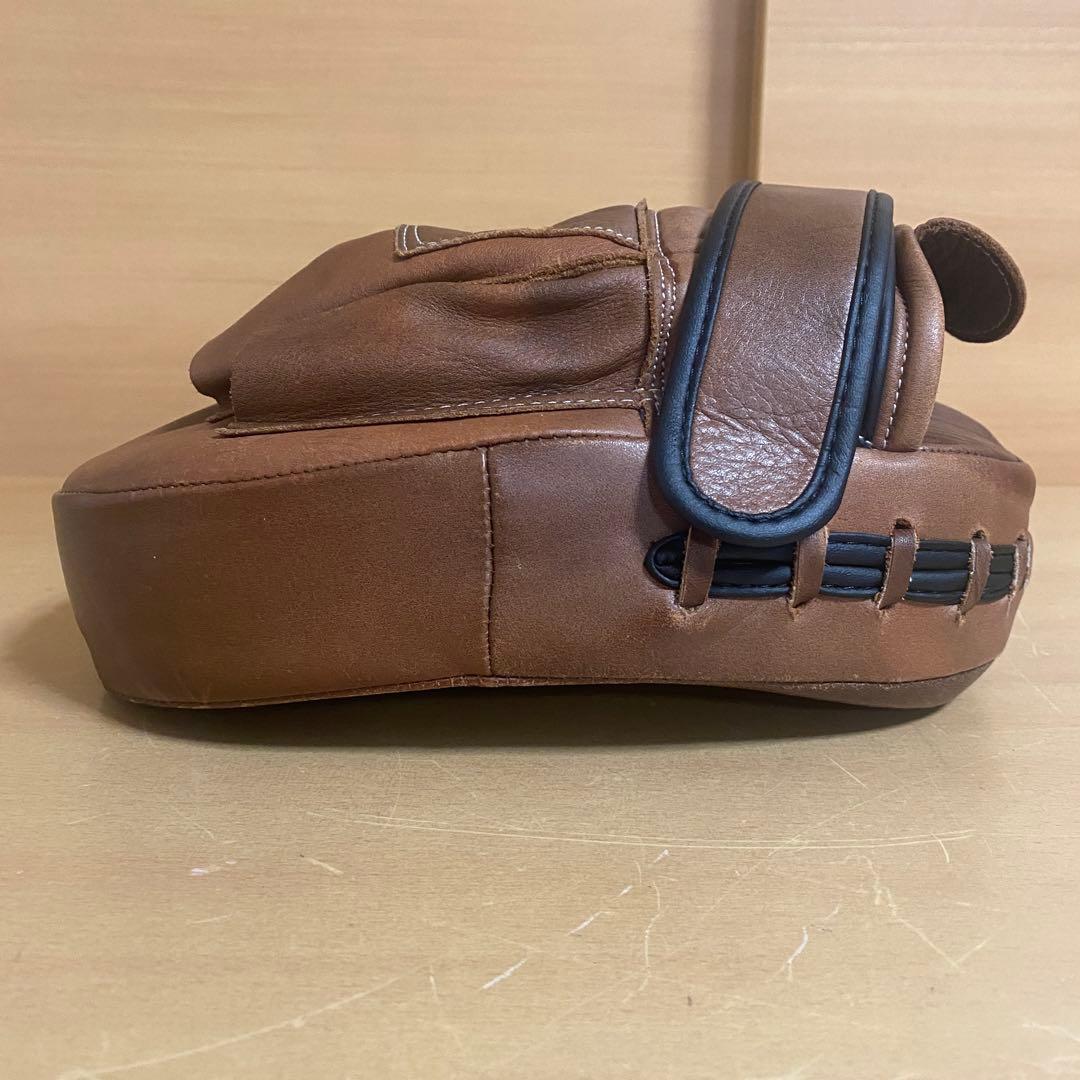 PRO HERITAGE BROWN LEATHER パンチング ミット