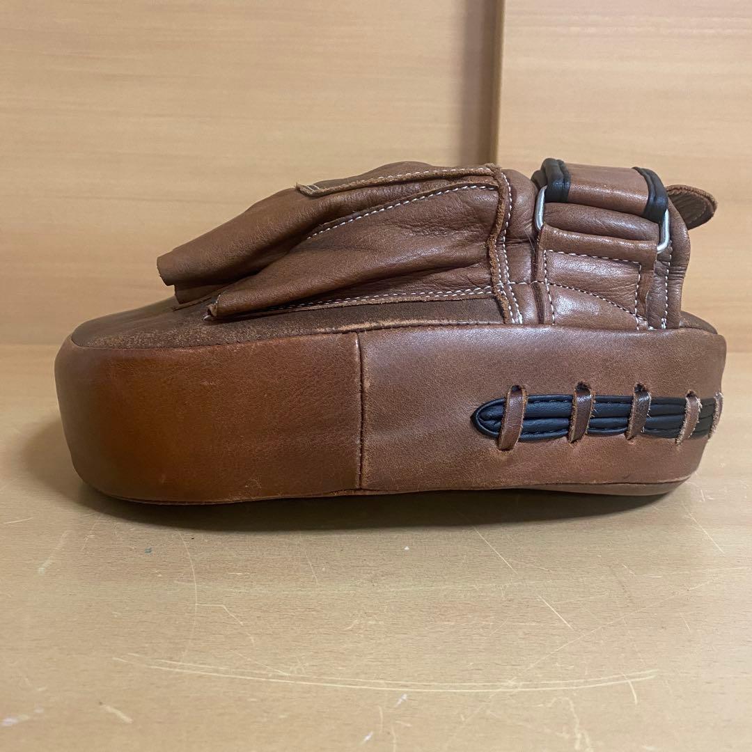 PRO HERITAGE BROWN LEATHER パンチング ミット