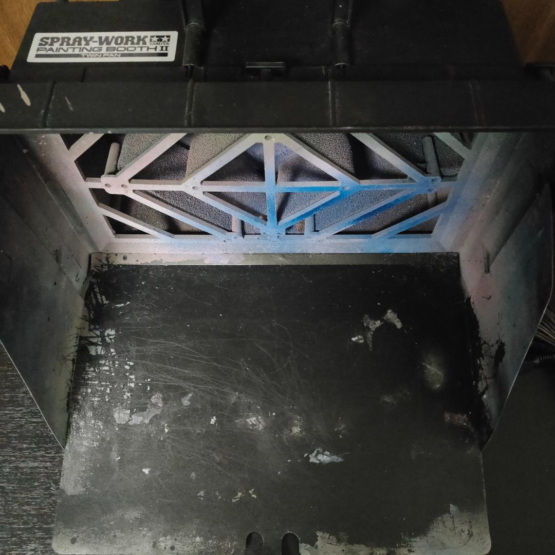 タミヤ　スプレーワーク　ペインティングブースⅡ　ツインファン　塗装ブース