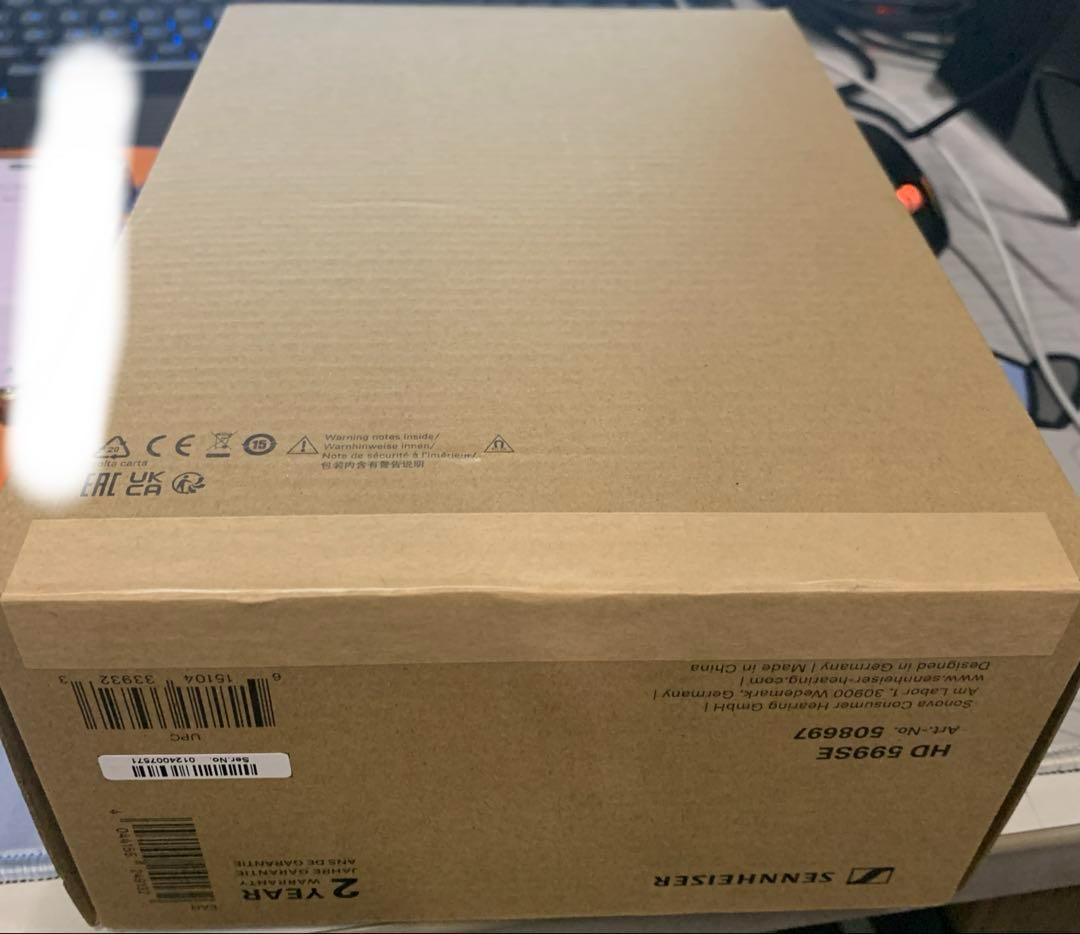 未開封 ゼンハイザー Sennheiser ヘッドホン 有線 HD 599 SE