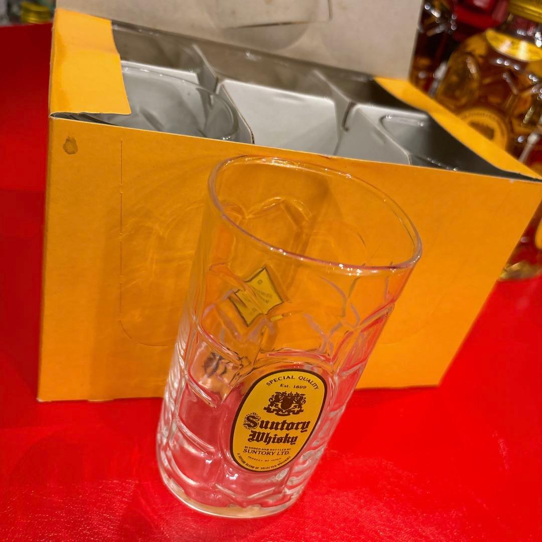 古酒 サントリー角亀甲&グラスSET 未使用品