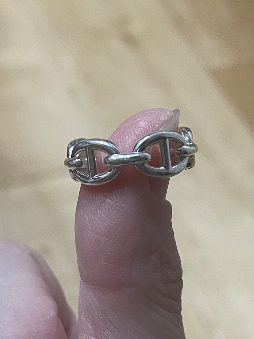 HERMES シェーヌダンクル アンシェネ リング 9号