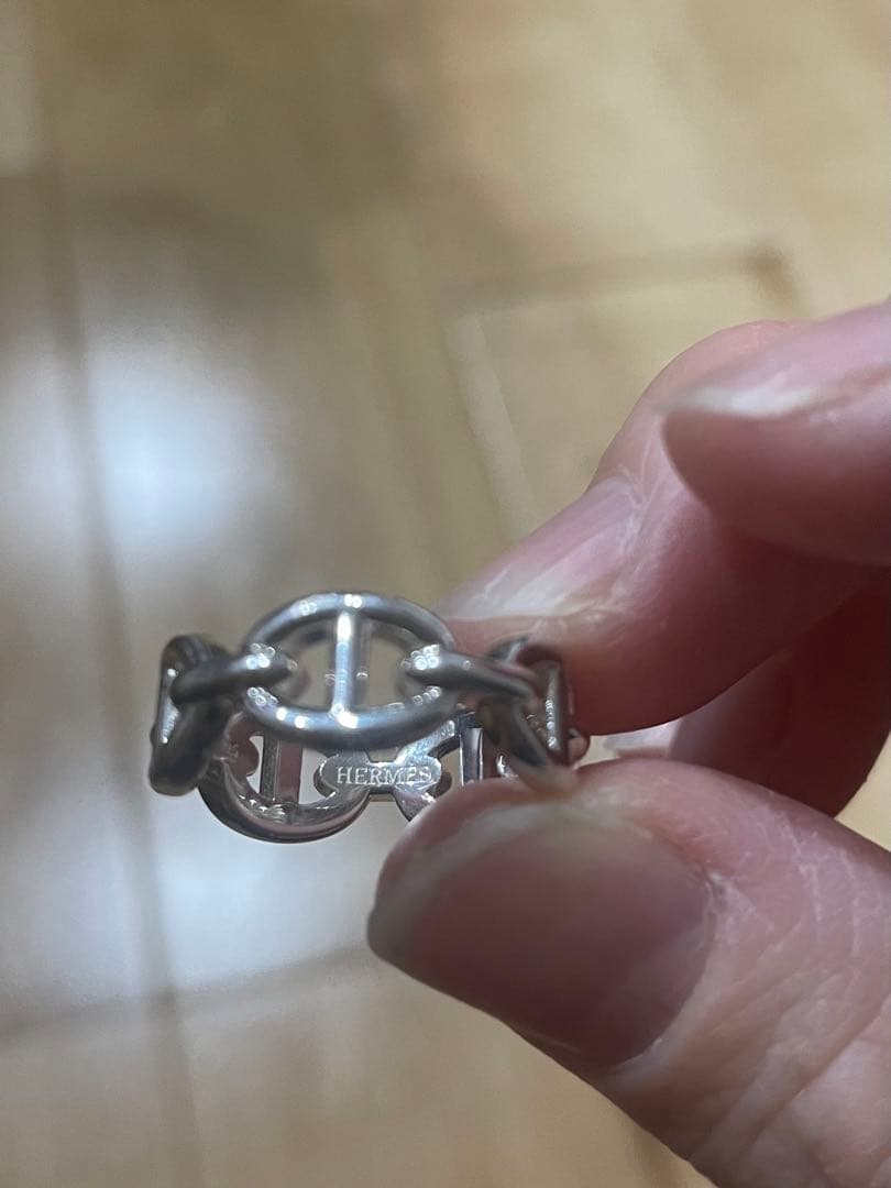 HERMES シェーヌダンクル アンシェネ リング 9号