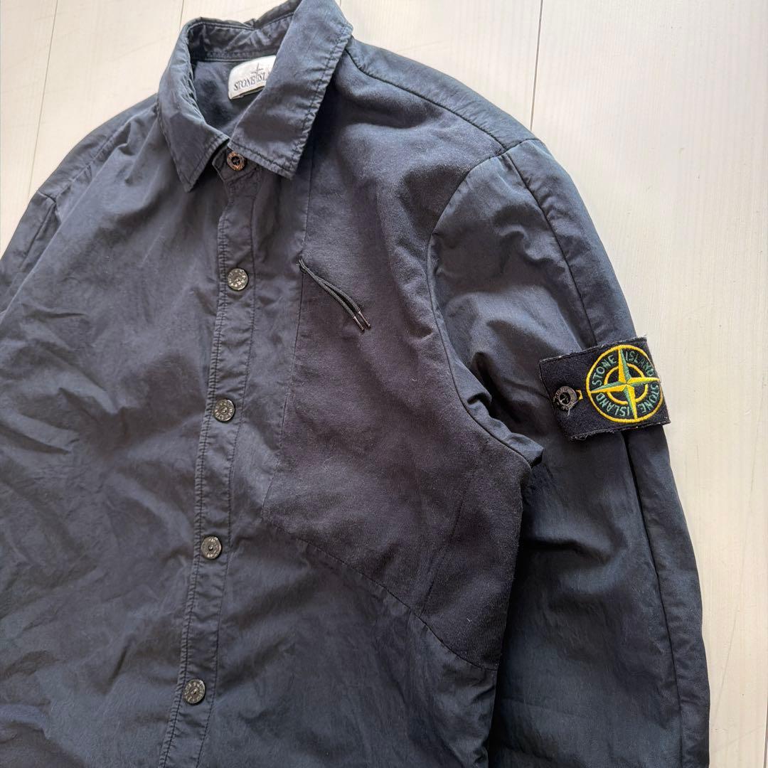 早い者勝ち！STONE  ガーメントダイシャツジャケットS