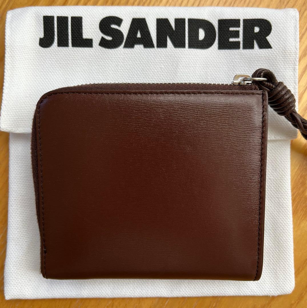 【美品】【再値下げ】JIL SANDER ブラウン 財布