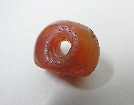 ★B1202★古代石 (257) イラン出　印章石　カーネリアン　瑪瑙　スタンプ