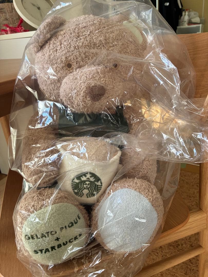 スタバ　ジェラートベアティッシュケース　ジェラピケ　ベア　ぬいぐるみ