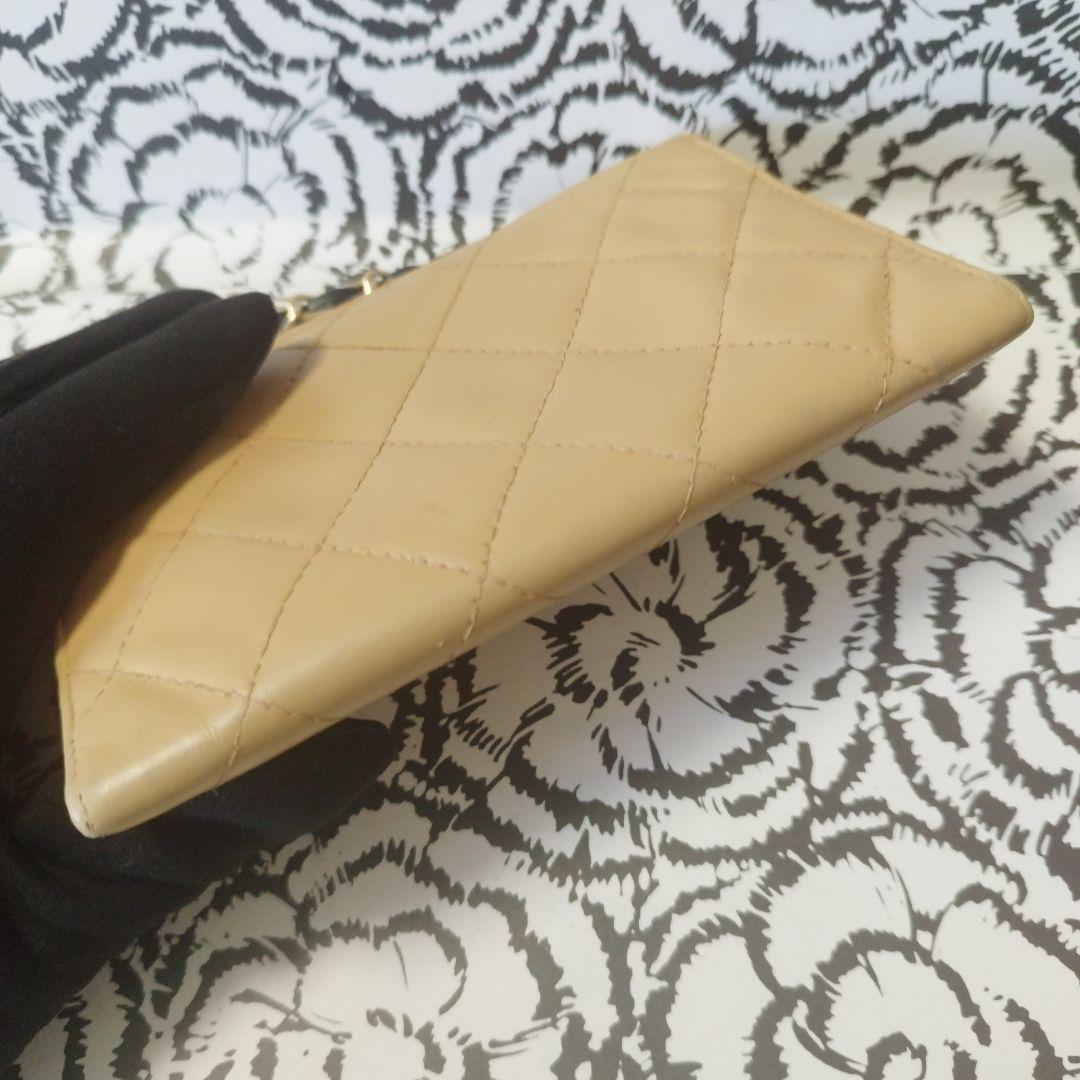 シャネル　カンボンライン　斜め掛け中財布