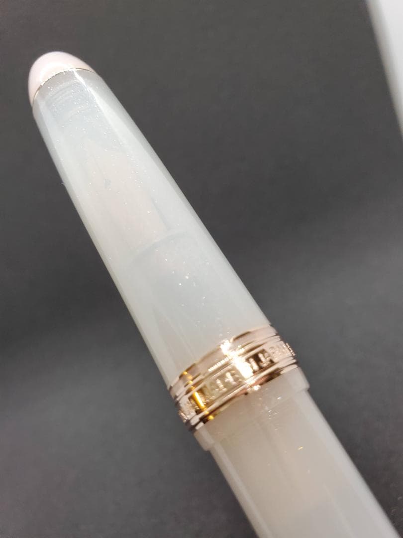 【新品】万年筆　八文字屋オリジナル　初雪　細字F