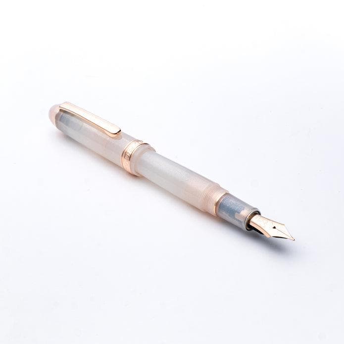 【新品】万年筆　八文字屋オリジナル　初雪　細字F