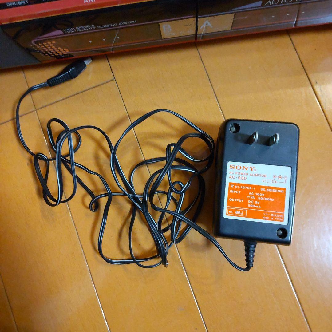 レトロ品　SONY CFS-EW50 CASSETTE-CORDER