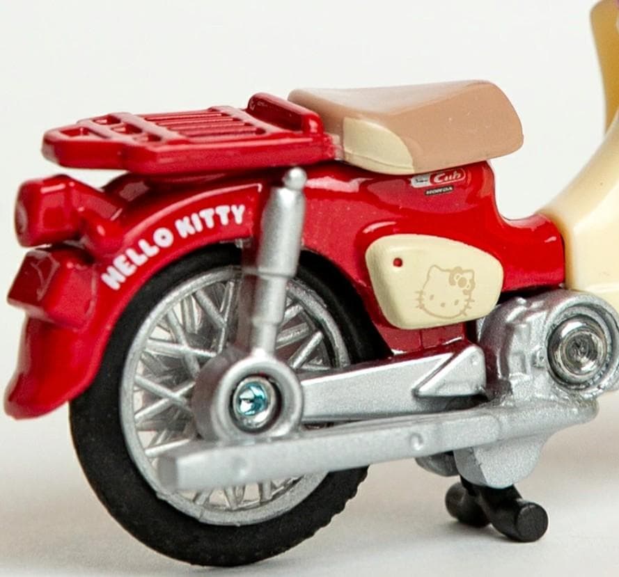 合金製　20個セット　トミカ スーパーカブ × HELLO KITTY コラボ
