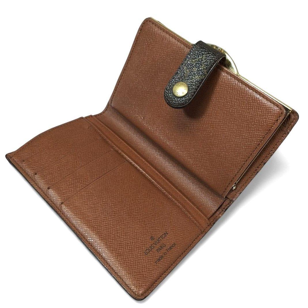 モノグラム ポルトフォイユ ヴィエノワ がま口 二つ折り 財布 ルイヴィトン