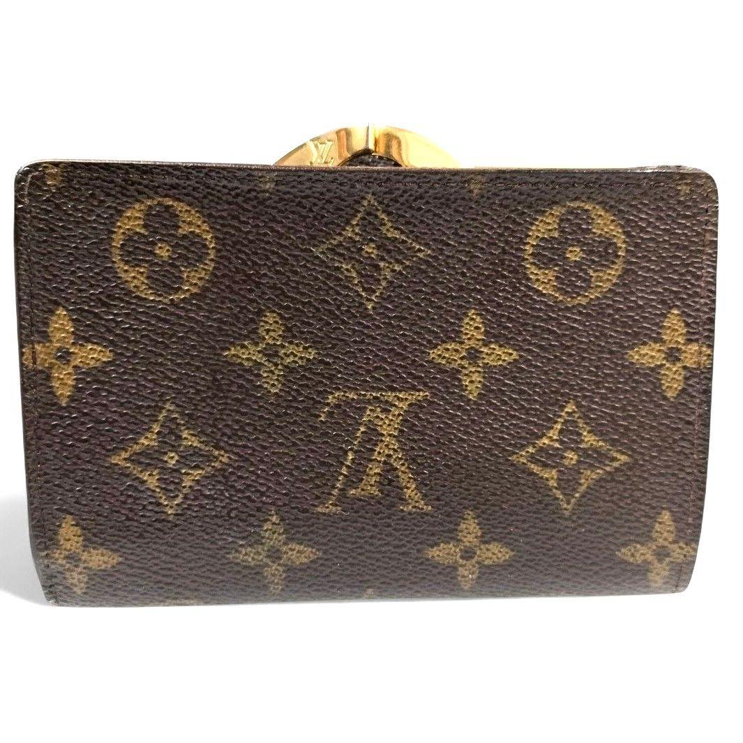 モノグラム ポルトフォイユ ヴィエノワ がま口 二つ折り 財布 ルイヴィトン