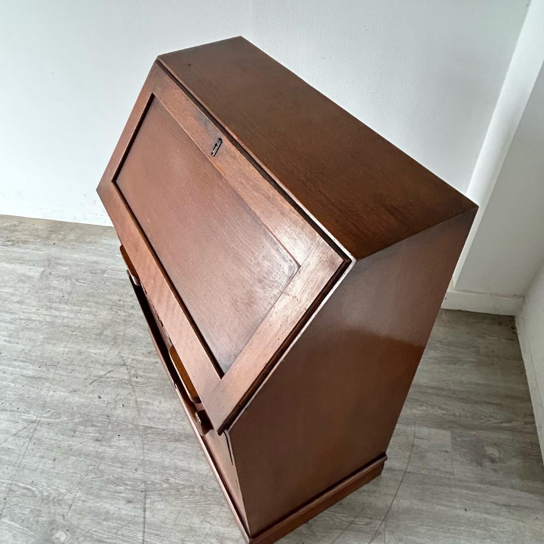 イギリス アンティーク 家具 ライティング ビューロー 英国 チェスト 534A