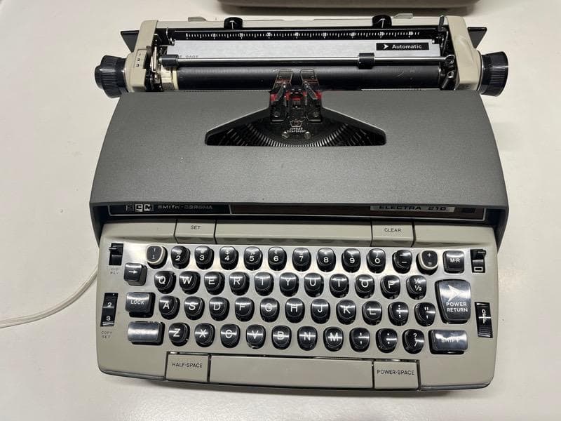 SMITH−CORONA 　ELECTRA 210 タイプライター　動作品