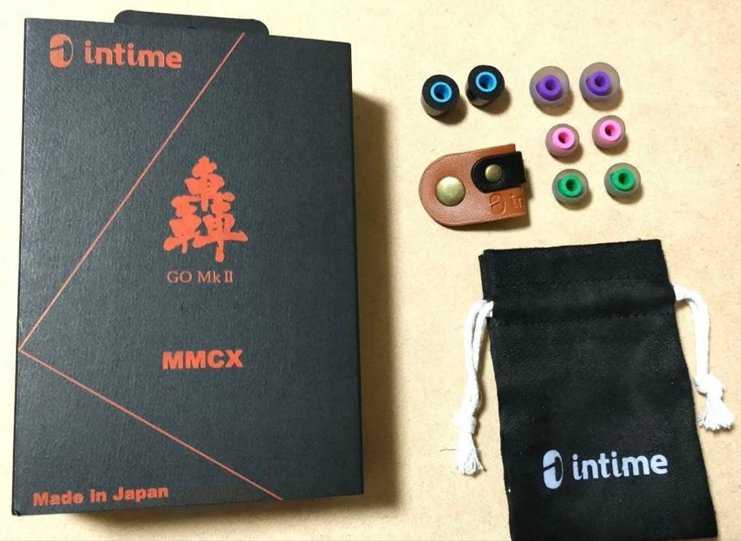 intime 轟MarkII mmcx リケーブル可能イヤホン
