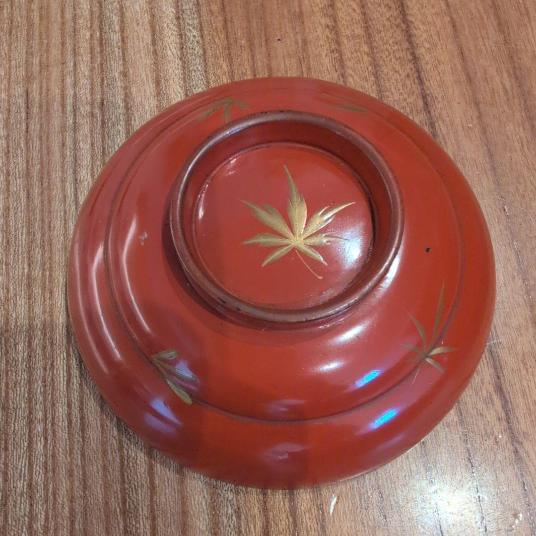 洗朱蒔絵　吸物椀　19客