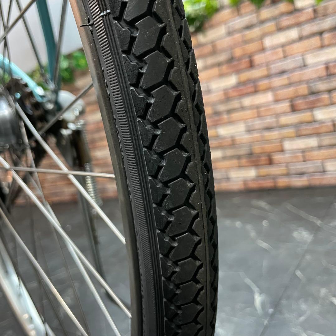 【9】電動自転車 ブリヂストン Assista ブルーグリーン系