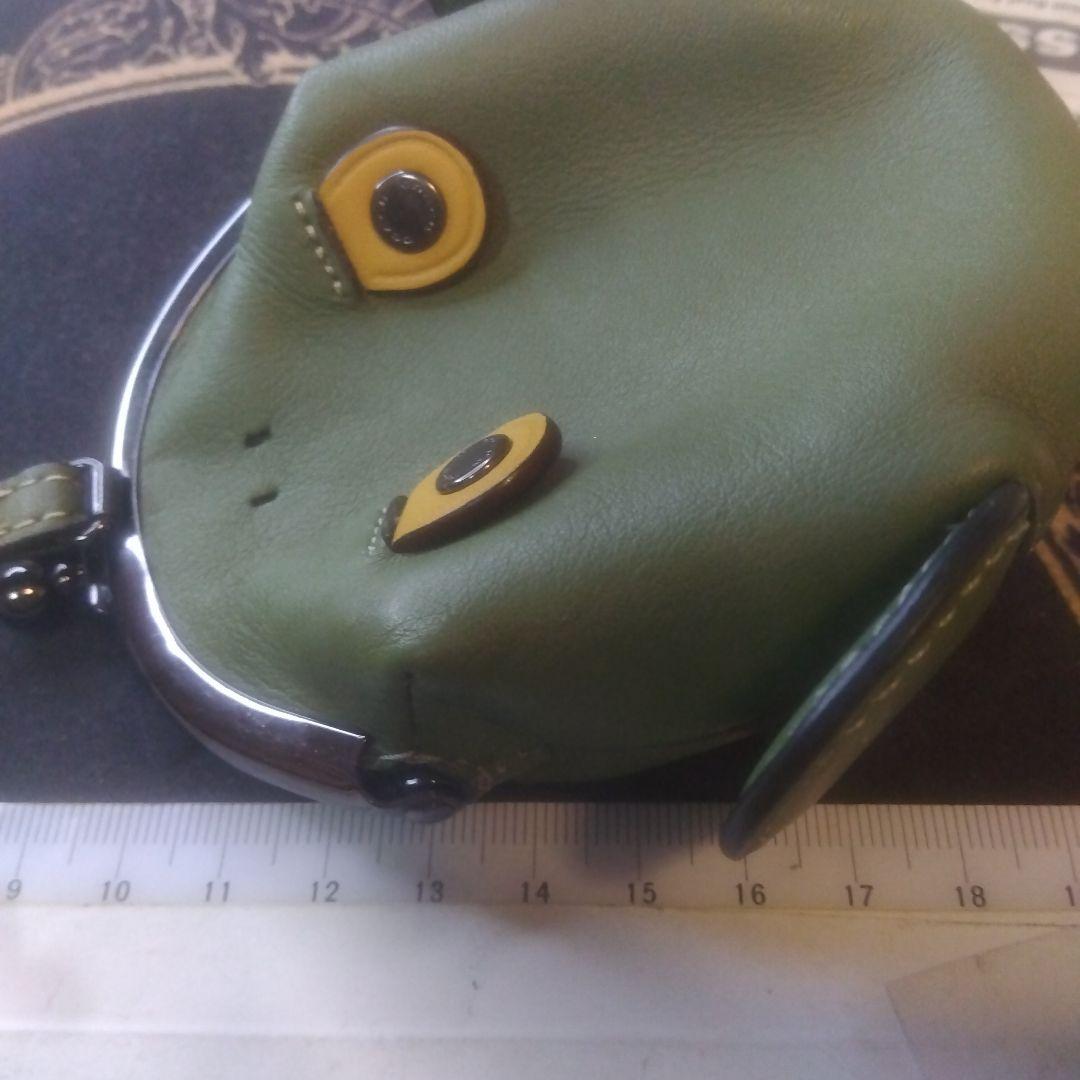 コーチ　がま口タイプ　カエルモチーフ　ケース【美品、希少？】