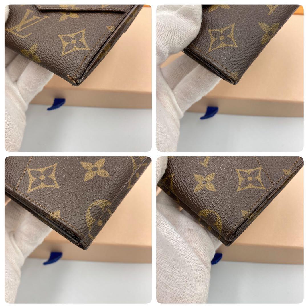 ルイヴィトン　折り財布　モノグラム　ビンテージ　40Aa
