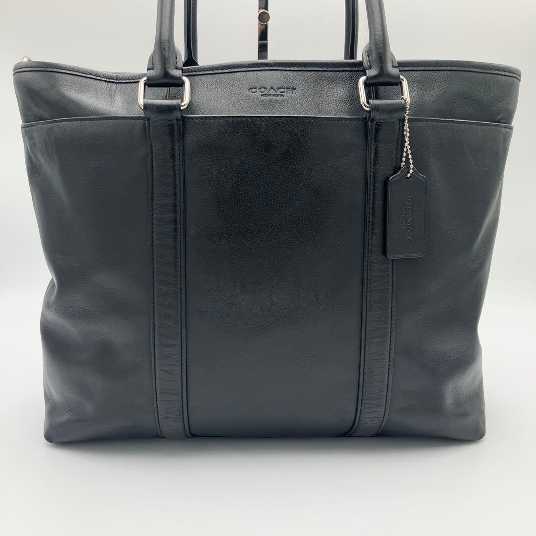 コーチ ブリーフケース ビジネスバッグ メトロポリタン レザー 大容量 A4可