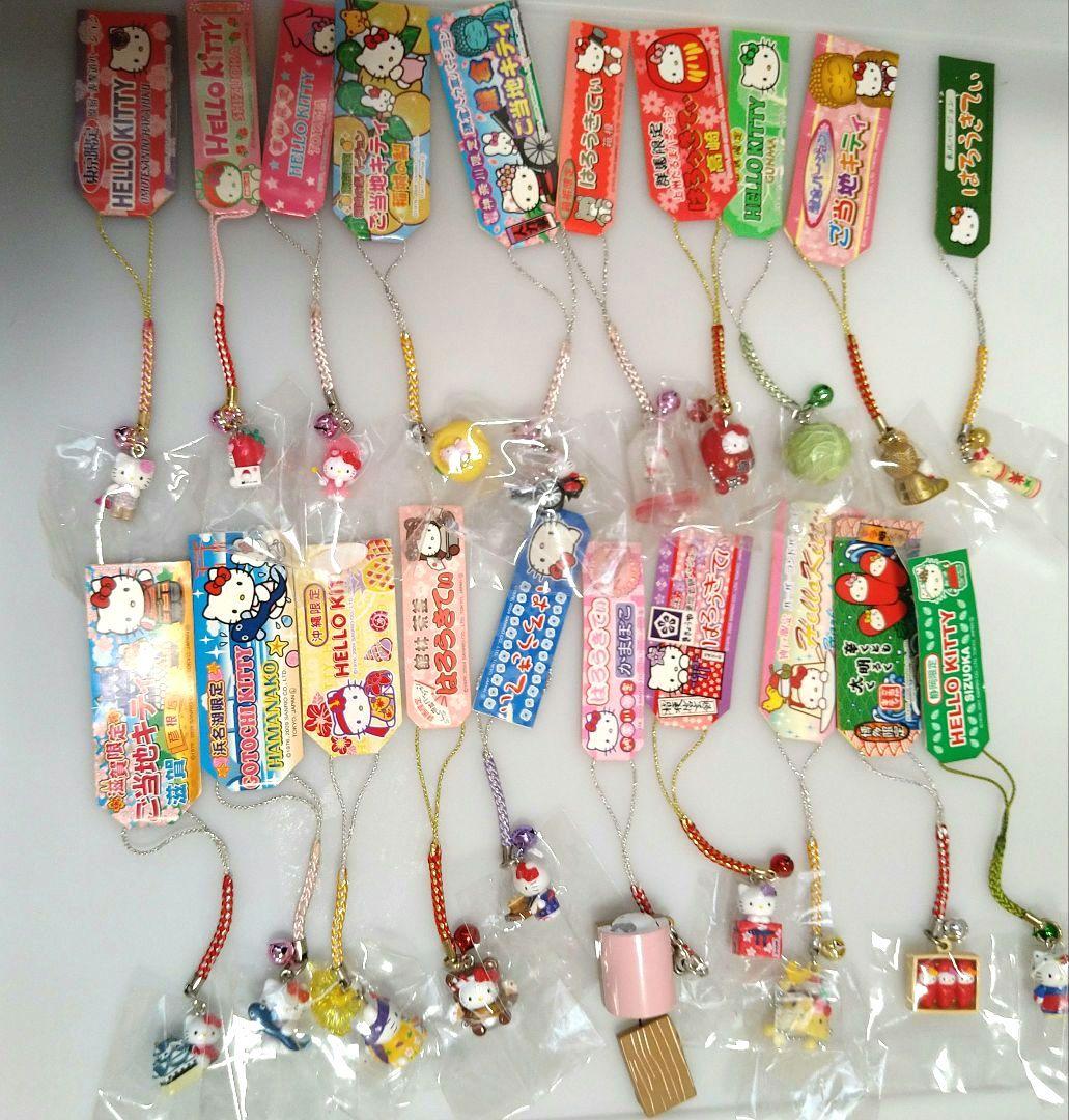 ご当地限定キティ 根付けキーホルダーセット 60個まとめ売り
