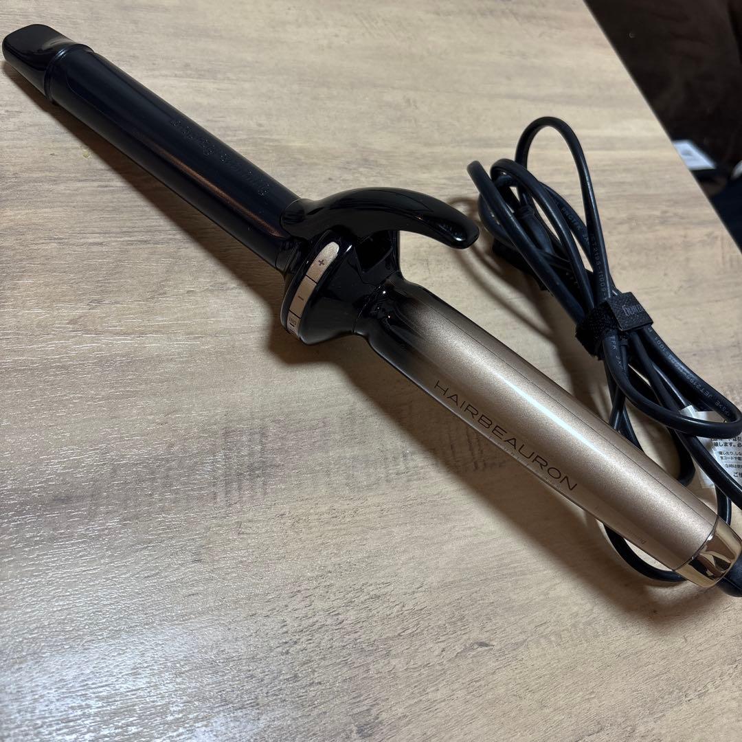 HAIRBEAUTON カールアイロン ブラック/ゴールド　ジャンク品