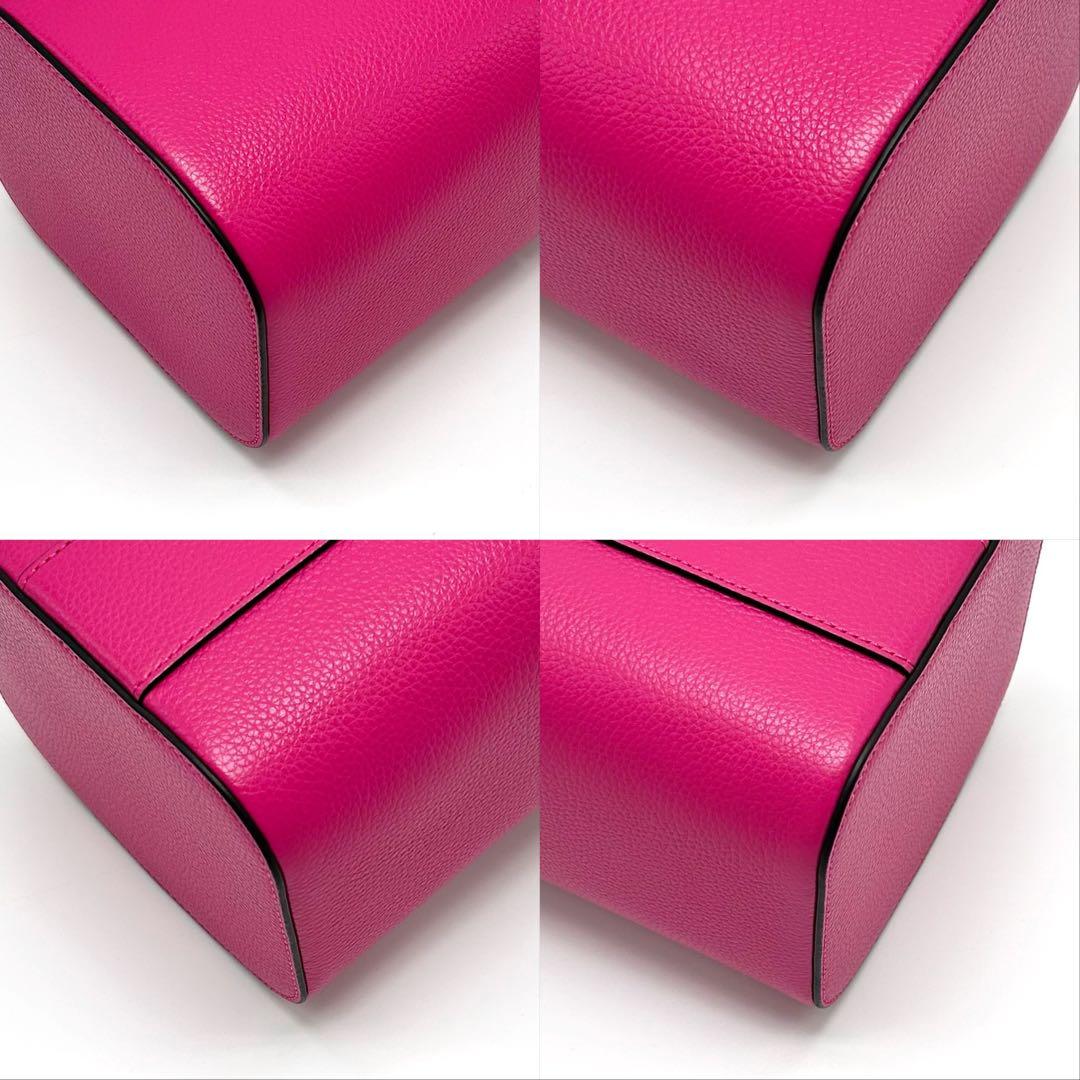 未使用級 マルベリー ショルダーバッグ バニティ パーティー 肩掛け ピンク