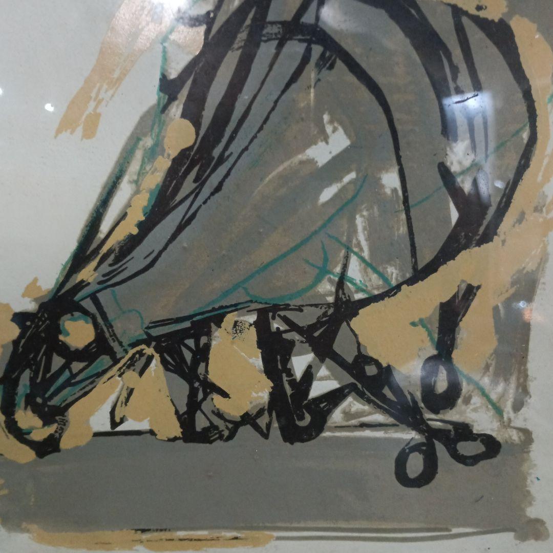 4936）Marino Mariniマリノマリーニ　リトグラフ　LaCaduta