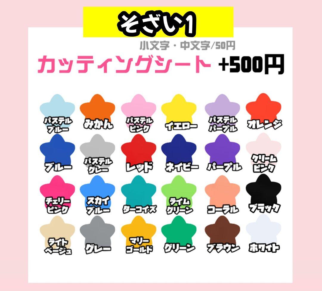 1/7れ うちわ文字 オーダー 団扇屋さん ハングル 連結