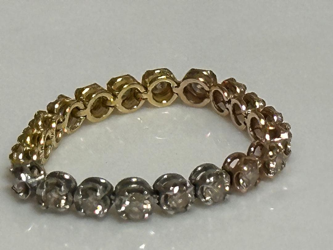 フルエタニティリング0.70ct ダイヤ K18 PTスリーカラー リング