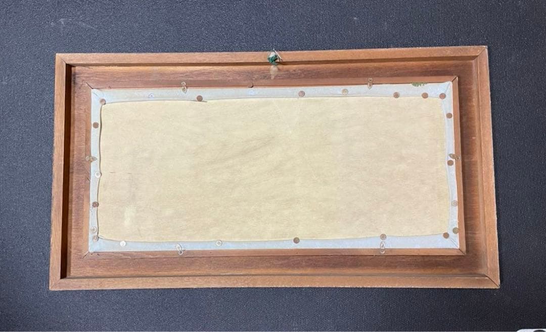 希少額縁付き　富士山　刺繍アート