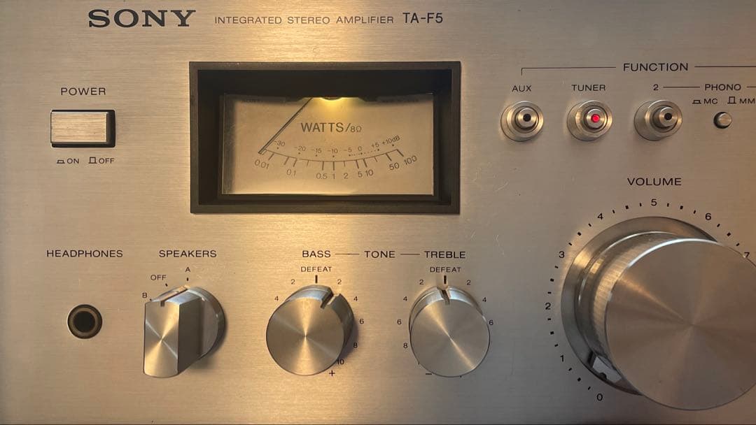 【音出確認済】SONY TA-F5 プリメインアンプ