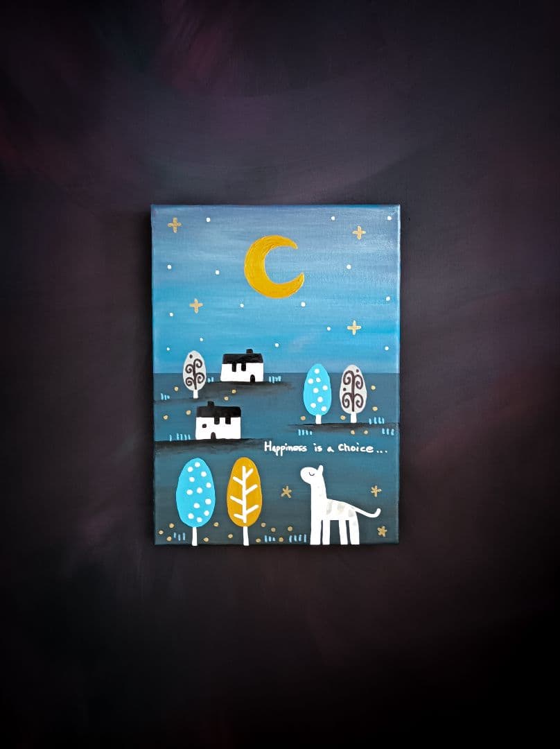 ✿月野乃亜 Unique F4／333×242mm 現代アート 250424