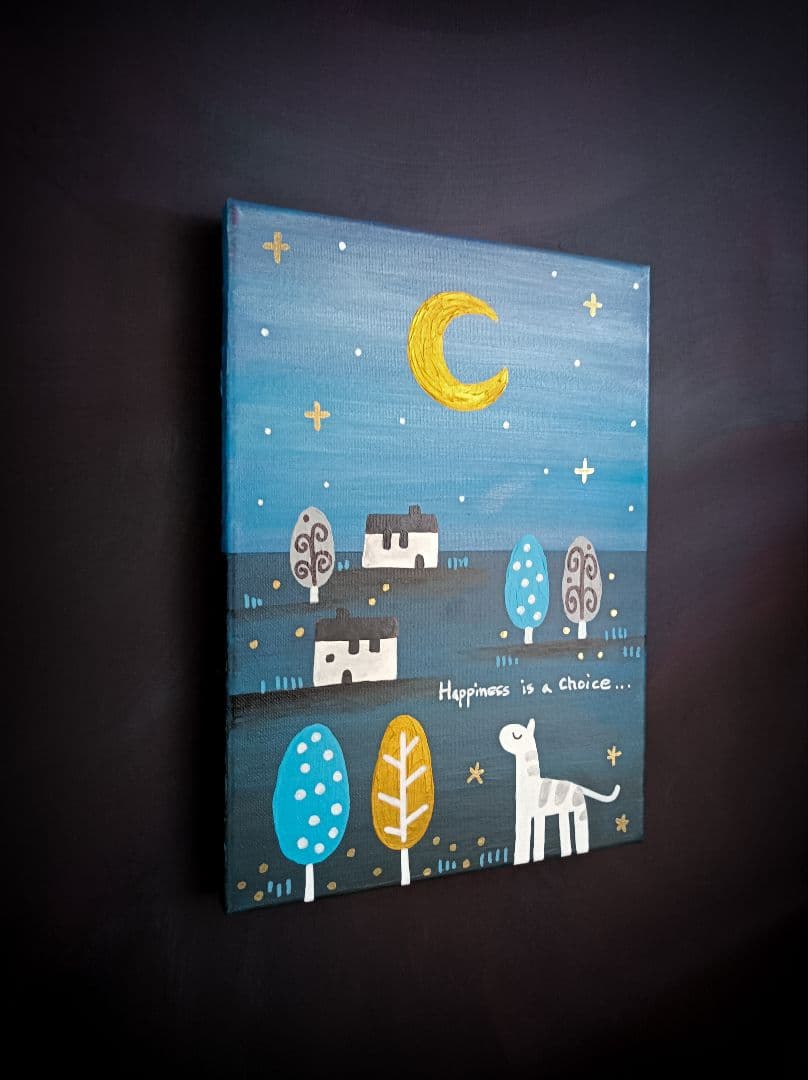 ✿月野乃亜 Unique F4／333×242mm 現代アート 250424