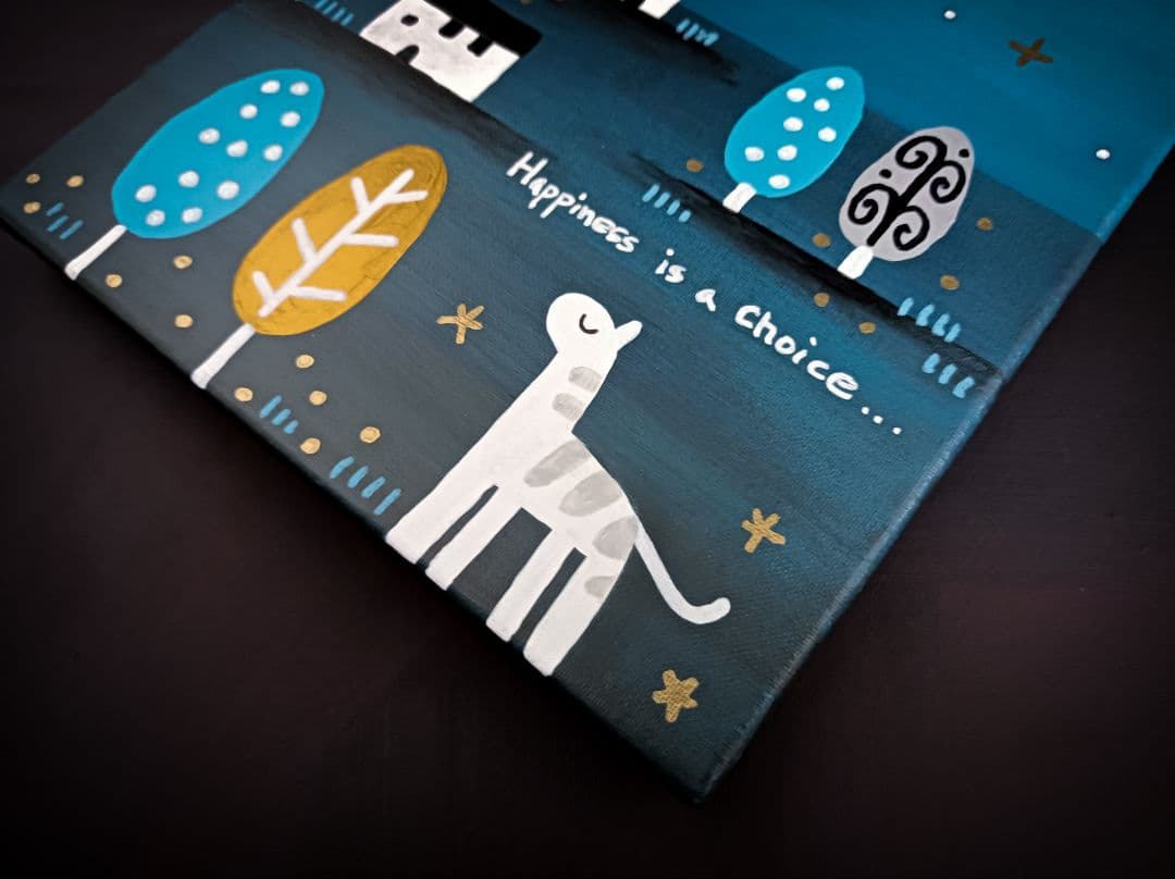 ✿月野乃亜 Unique F4／333×242mm 現代アート 250424