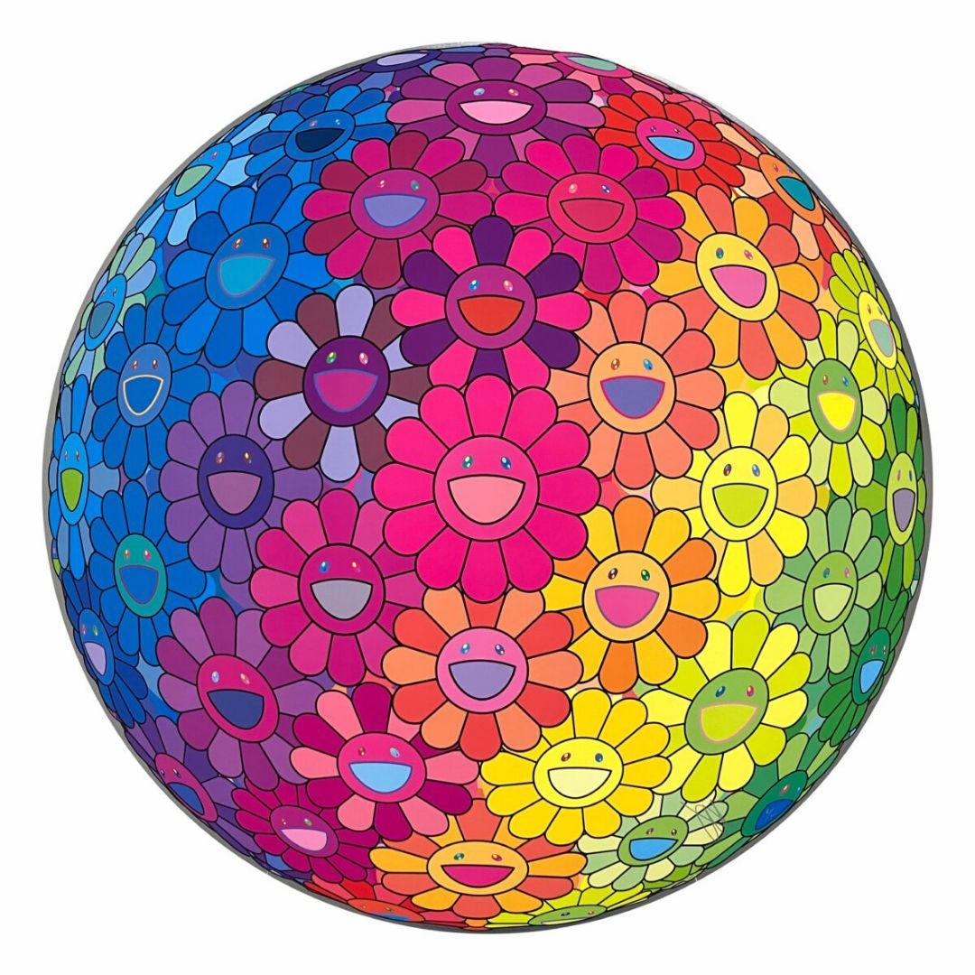 村上隆　レインボーの心の中　ポスター