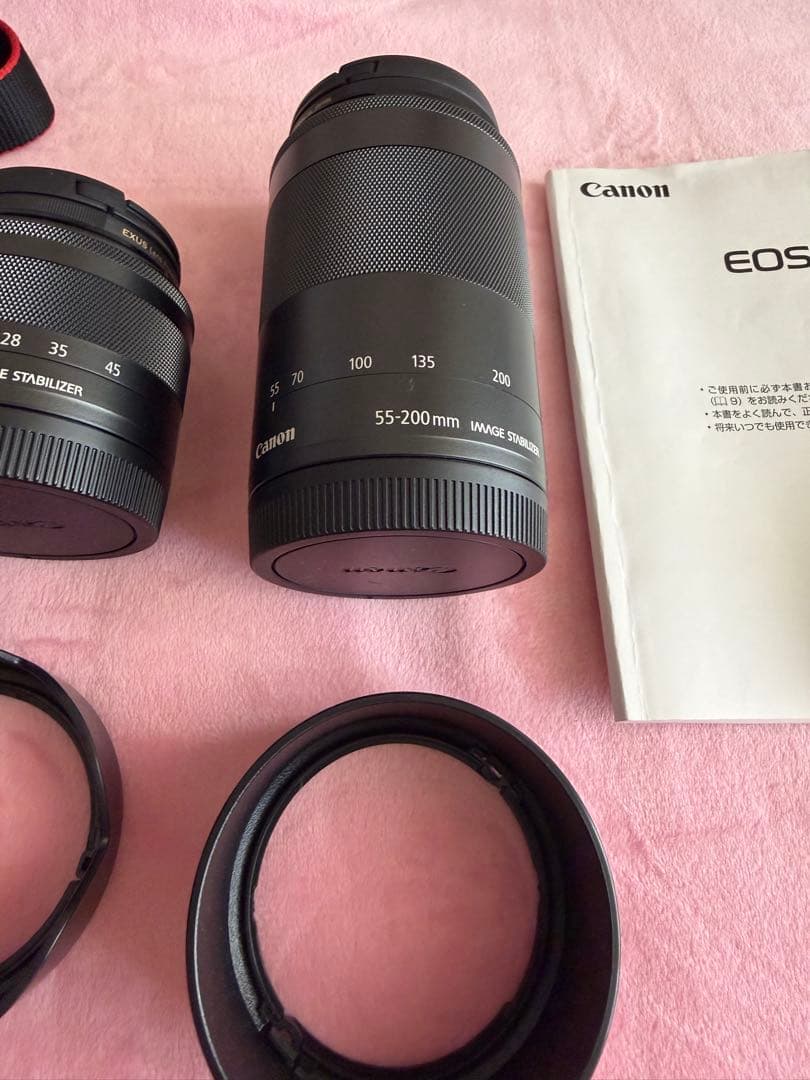 Canon EOS Kiss M ミラーレスカメラセット