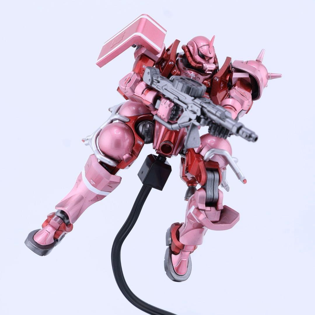 HG シャア専用ザク(GQ) キャンディ塗装完成品