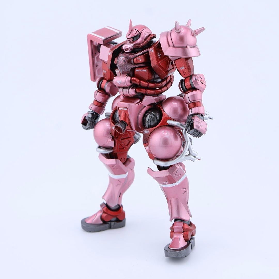 HG シャア専用ザク(GQ) キャンディ塗装完成品