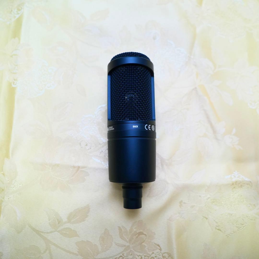 ほぼ未使用 audio-technica AT2020 コンデンサーマイク 配信