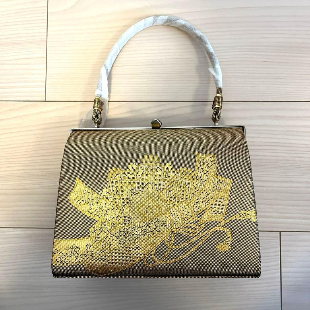 金鷲印　佐賀錦　草履バッグセット　M2404142