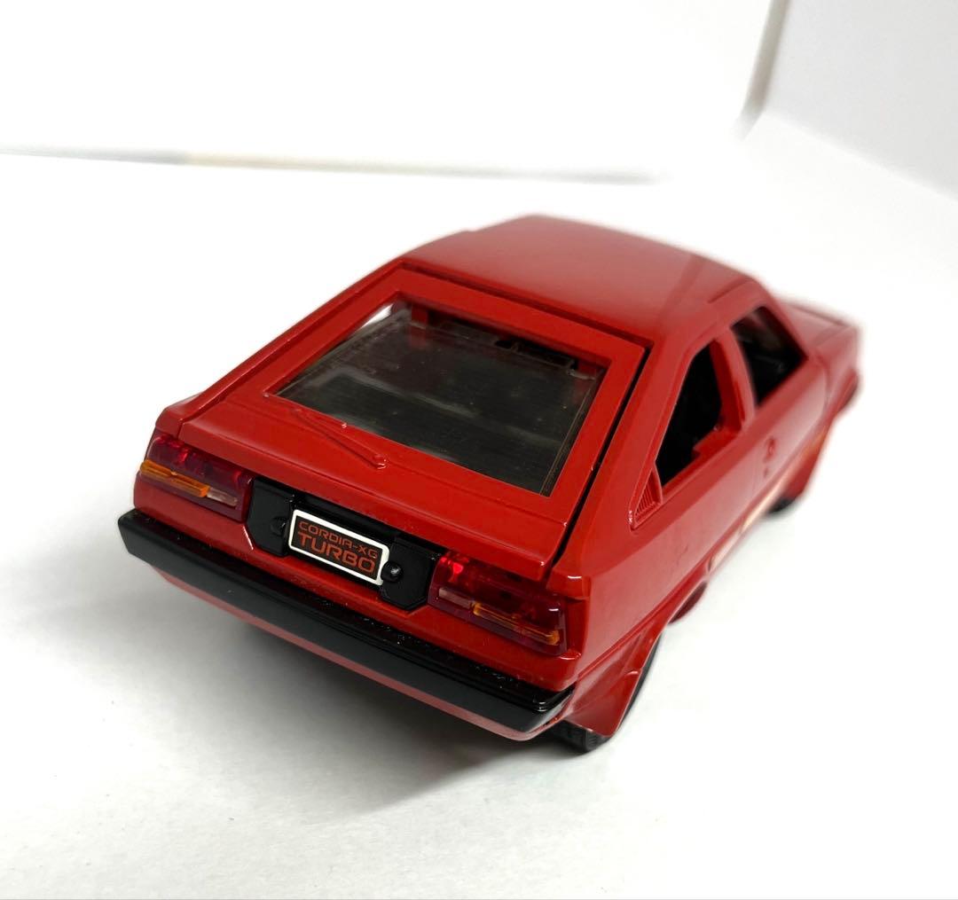 三菱 自動車 CORDIA‐XG コルディア ミニ カー レトロ クーペ 箱付き