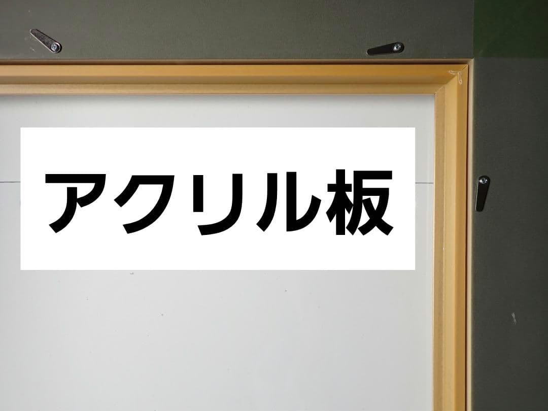 額縁 油彩 F10 アクリル板UVカット 未使用 日本製 【送料込・匿名発送】