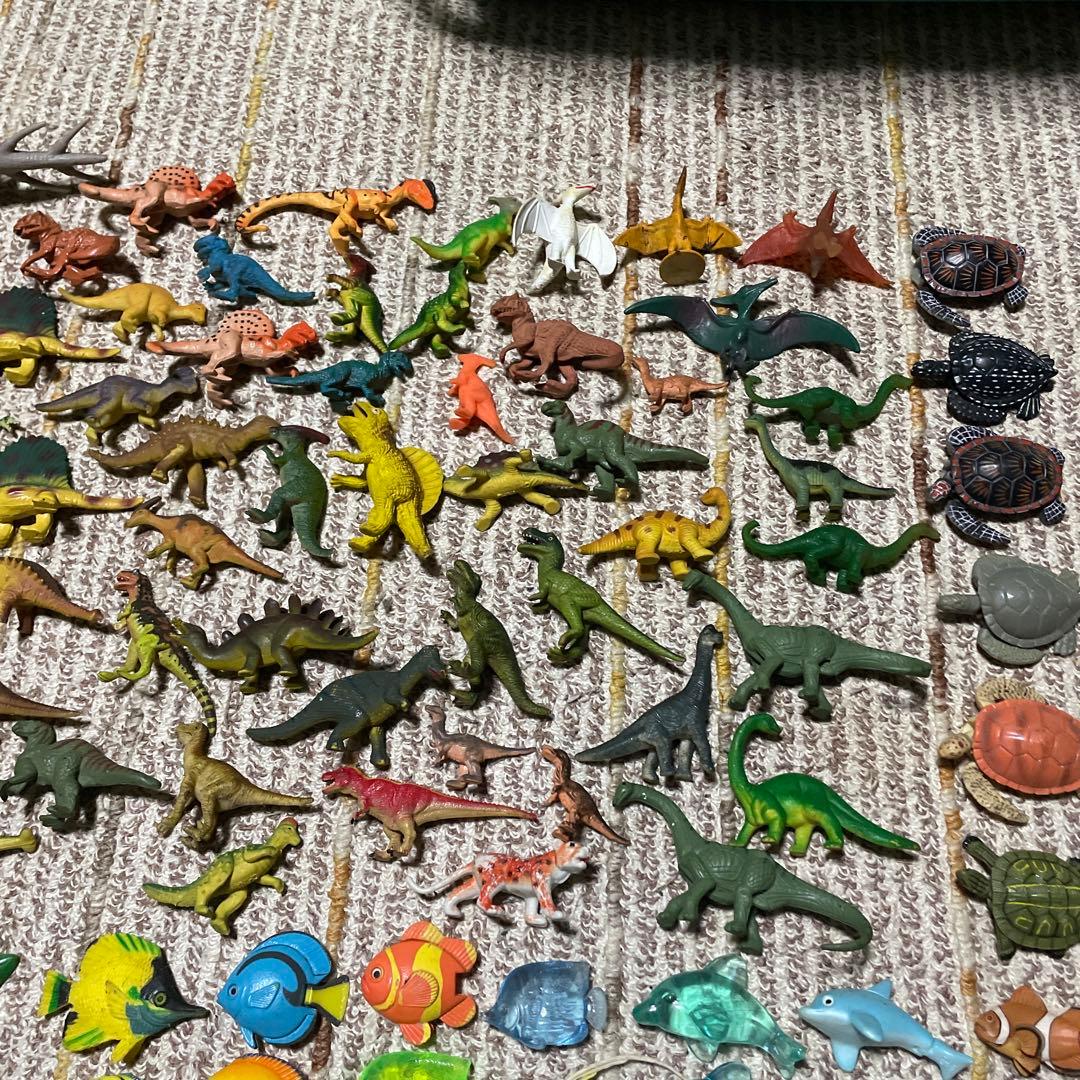 昆虫と恐竜と海洋生物フィギュアセット 約100点以上