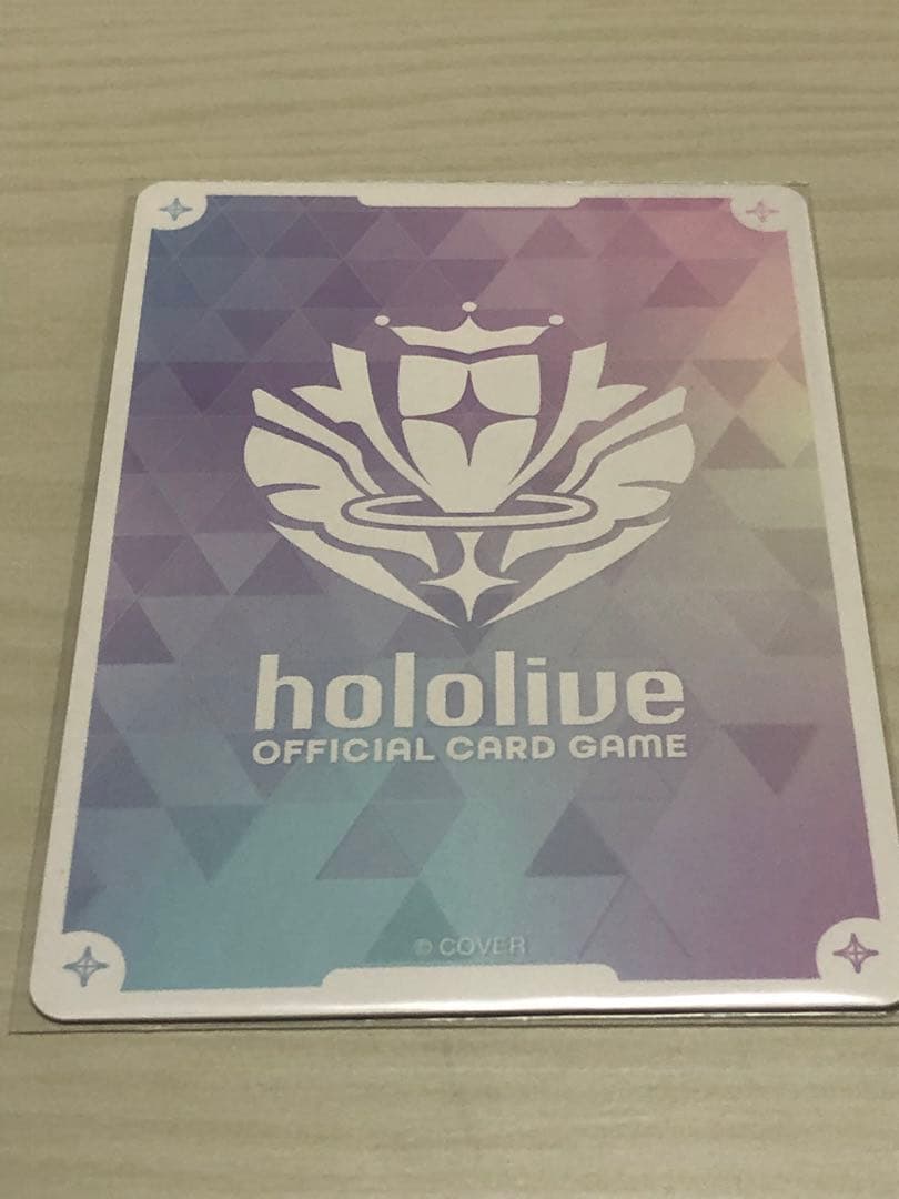 獅白ぼたん　SEC ホロライブオフィシャルカードゲーム　サイン