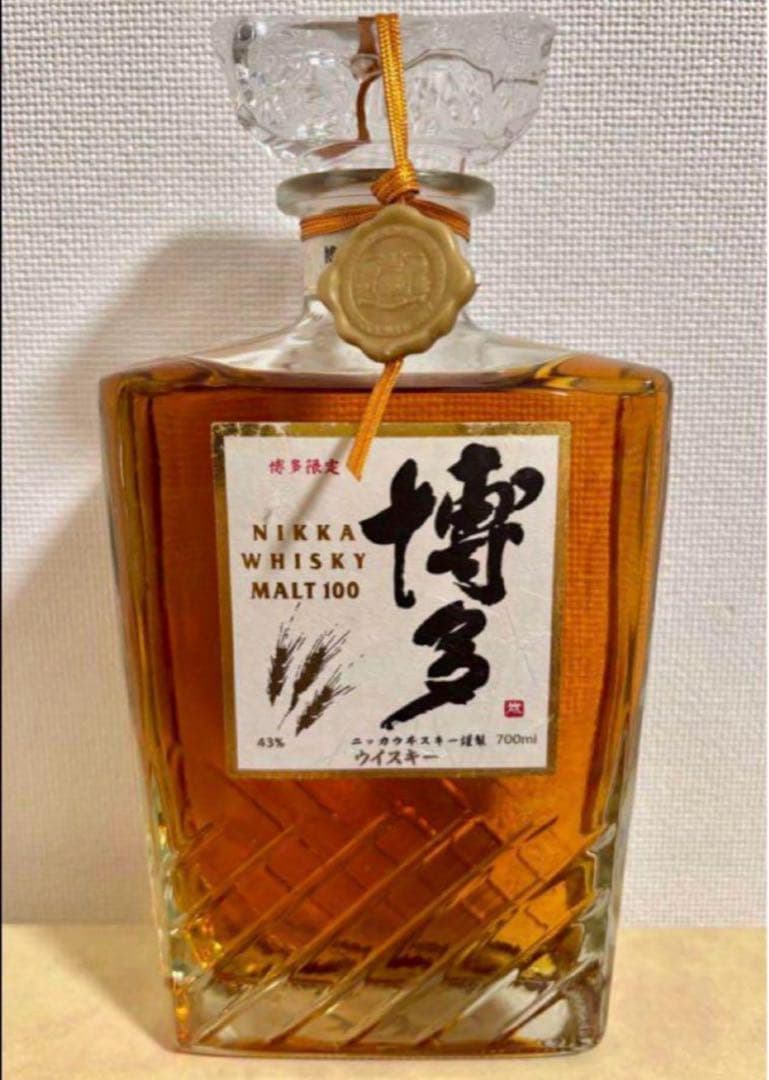 博多　NIKKA MALT 100 ウイスキー 700ml ニッカウヰスキー