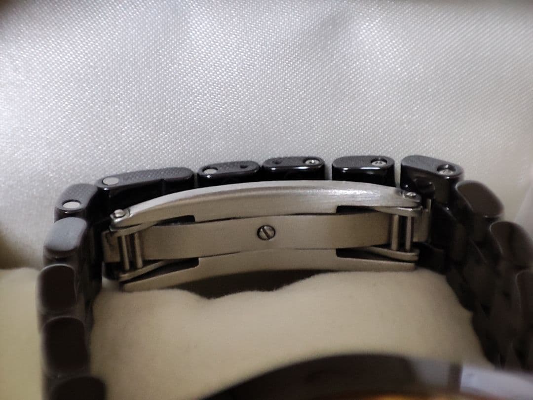 美品 サンリオ ハローキティ セラミック ダイヤモンド ブラック 腕時計 限定品